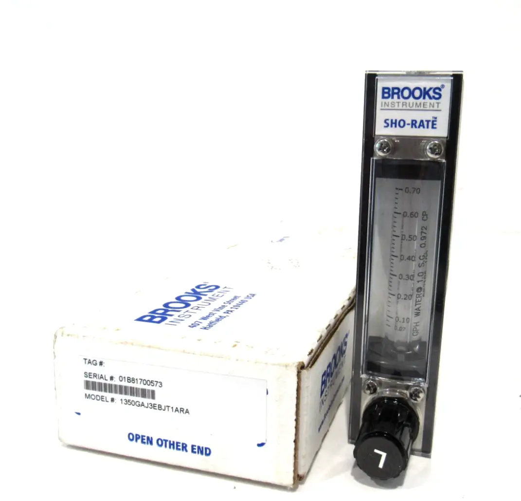 NEW BROOKS INSTRUMENT 1350GAJ3EBJT1ARA FLOW METER