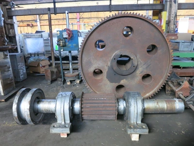 Bull Gear and Pinion for 11D mixer