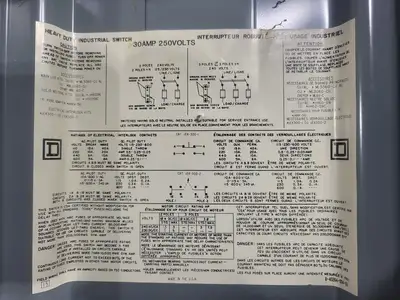 USED SQUARE D CH221N
