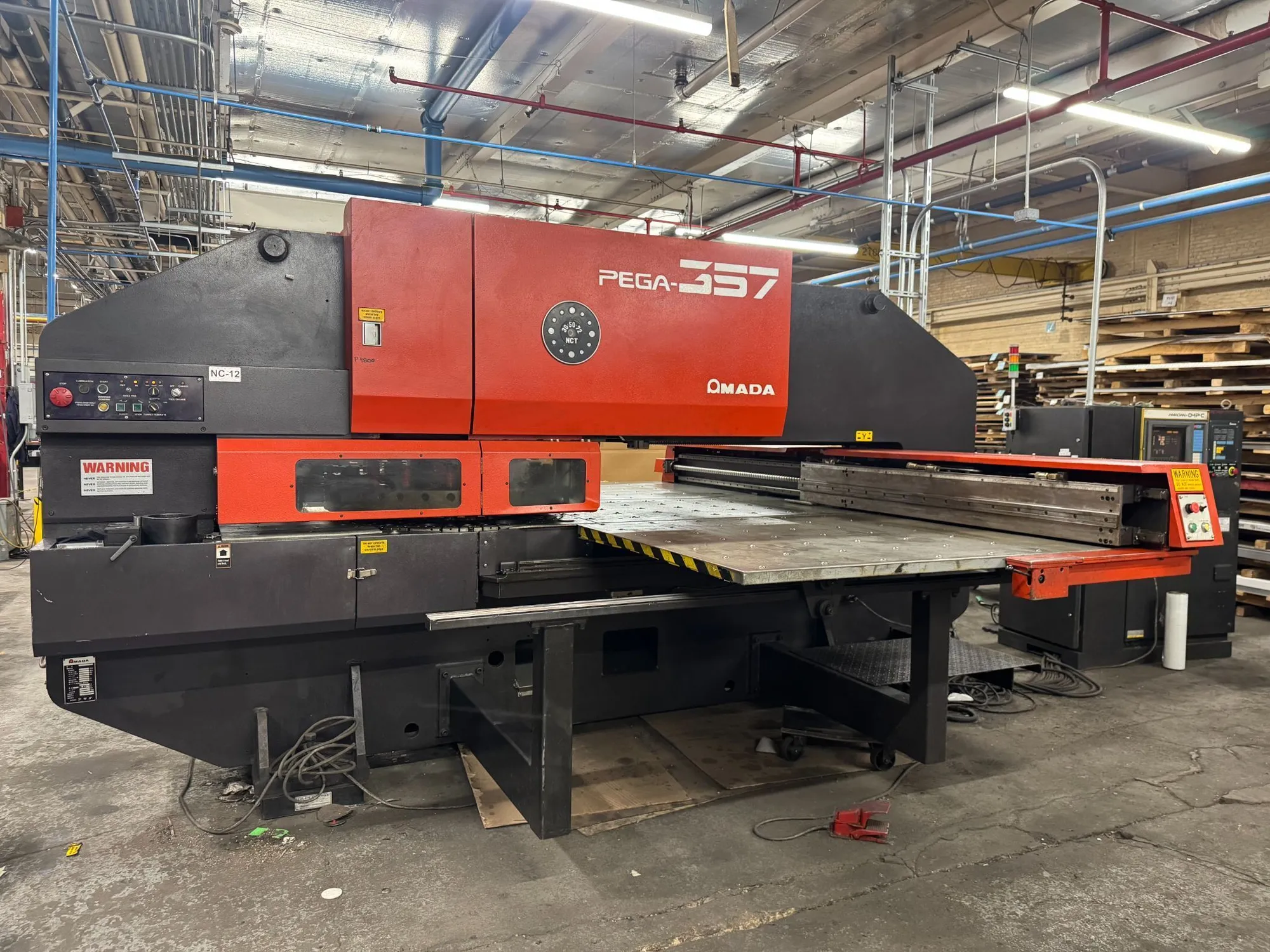 Used 1988 AMADA PEGA 357 Turret Punches Illinois US | Shelby Machinery LLC #1125025