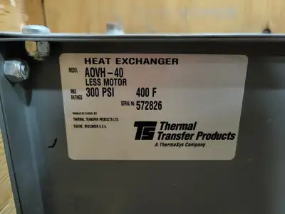 USED THERMAL TRANSFER AOVH-40