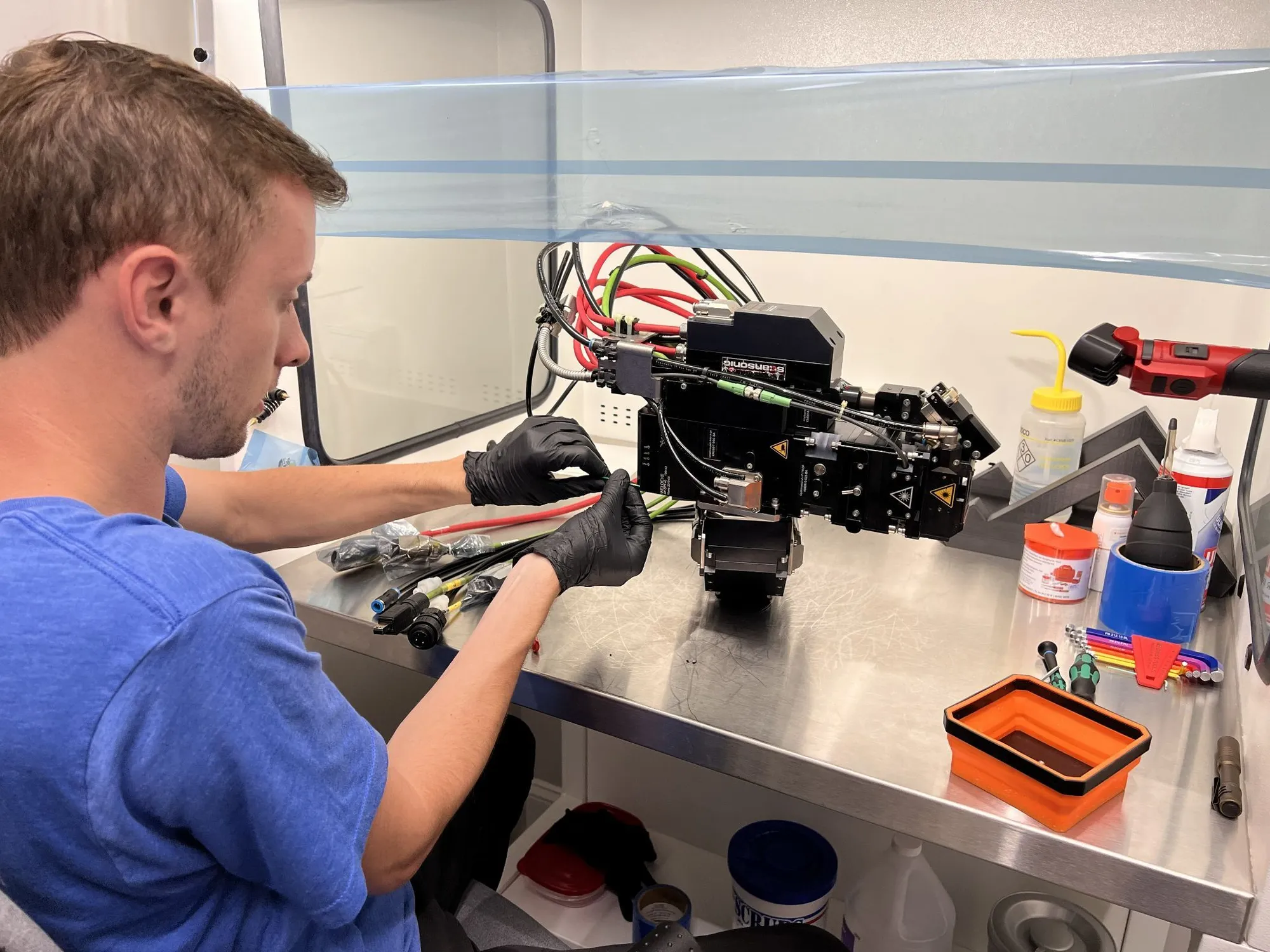 Laser optics and process monitoring repairs