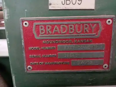 18 Stands 50.00" x 4.00" B & K Rollforming Line