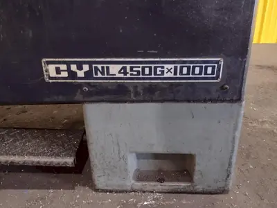 18" x 40" CHIEN YEH MODEL #CY450-1000 TOOLROOM ENGINE LATHE, 2.5" HOLE: STOCK #19324