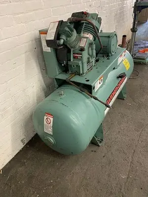 5915-540 Gardner Denver Air Compressor Two-Stage Compressor Pump (5HP) 80 Gal Horizontal Tank