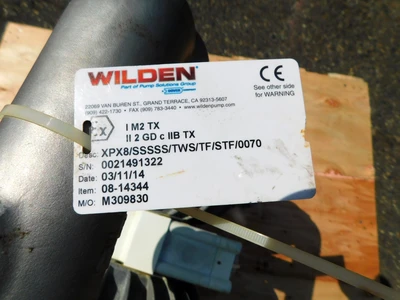 USED WILDEN P8
