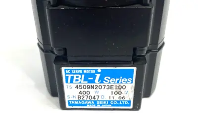 Used Tamagawa Seiki TBL-i Series AC Servo Motor 400W 100V Servo Motors Michigan US | Maverick Industrial Sales #1394293