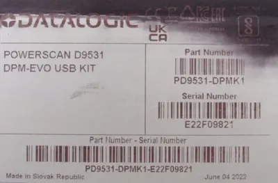 NEW DATALOGIC PD9531-DPMK1 POWERSCAN D9531 BARCODE READER PD9531DPMK1