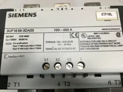USED SIEMENS 3UF18-56-3DA00