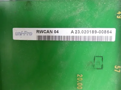 Heller 20.004 154-1 uni-pro RWCAN 04 Backplane Board Used