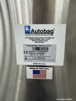 USED AUTOMATED PACKAGING SPRINT FAS