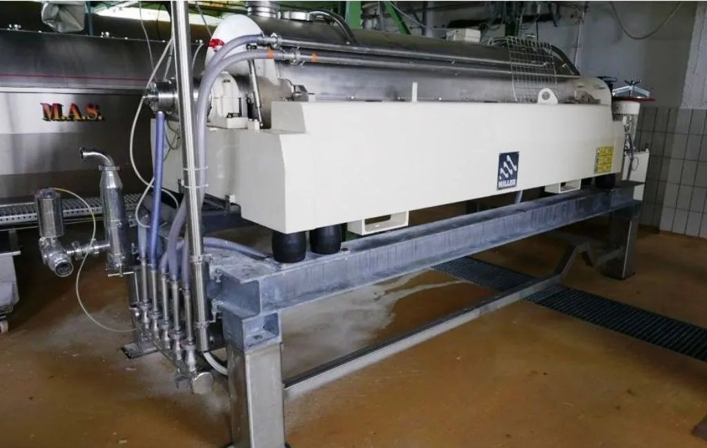 Hiller DF54-402S DecaFood sanitary decanter centrifuge, 316SS.