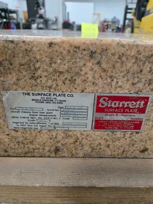 USED STARRETT TOOLROOM