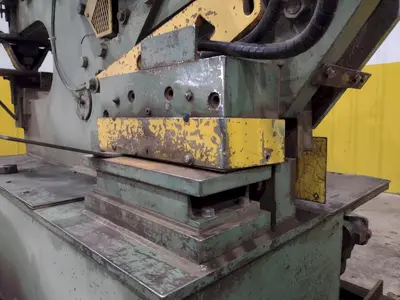 95 TON HILL ACME MODEL #6 HYDRAULIC IRONWORKER: STOCK #23420