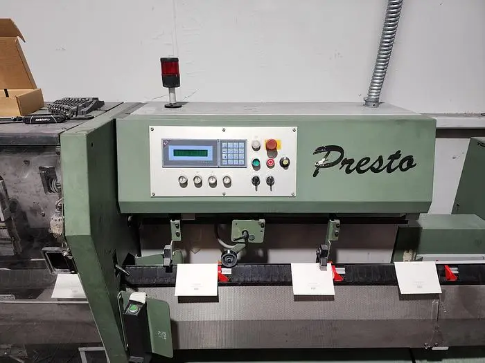 Used 1997 MULLER MARTINI PRESTO SADDLE STITCHER Saddle Stitchers | Capital Equipment Solutions #468728