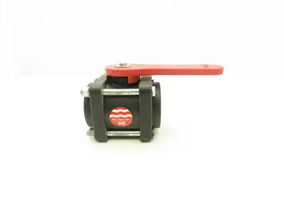 Bee Valve 4011D-20 1-1/2" NPT Full Port Ball Valve Polypropylene Lot of 3