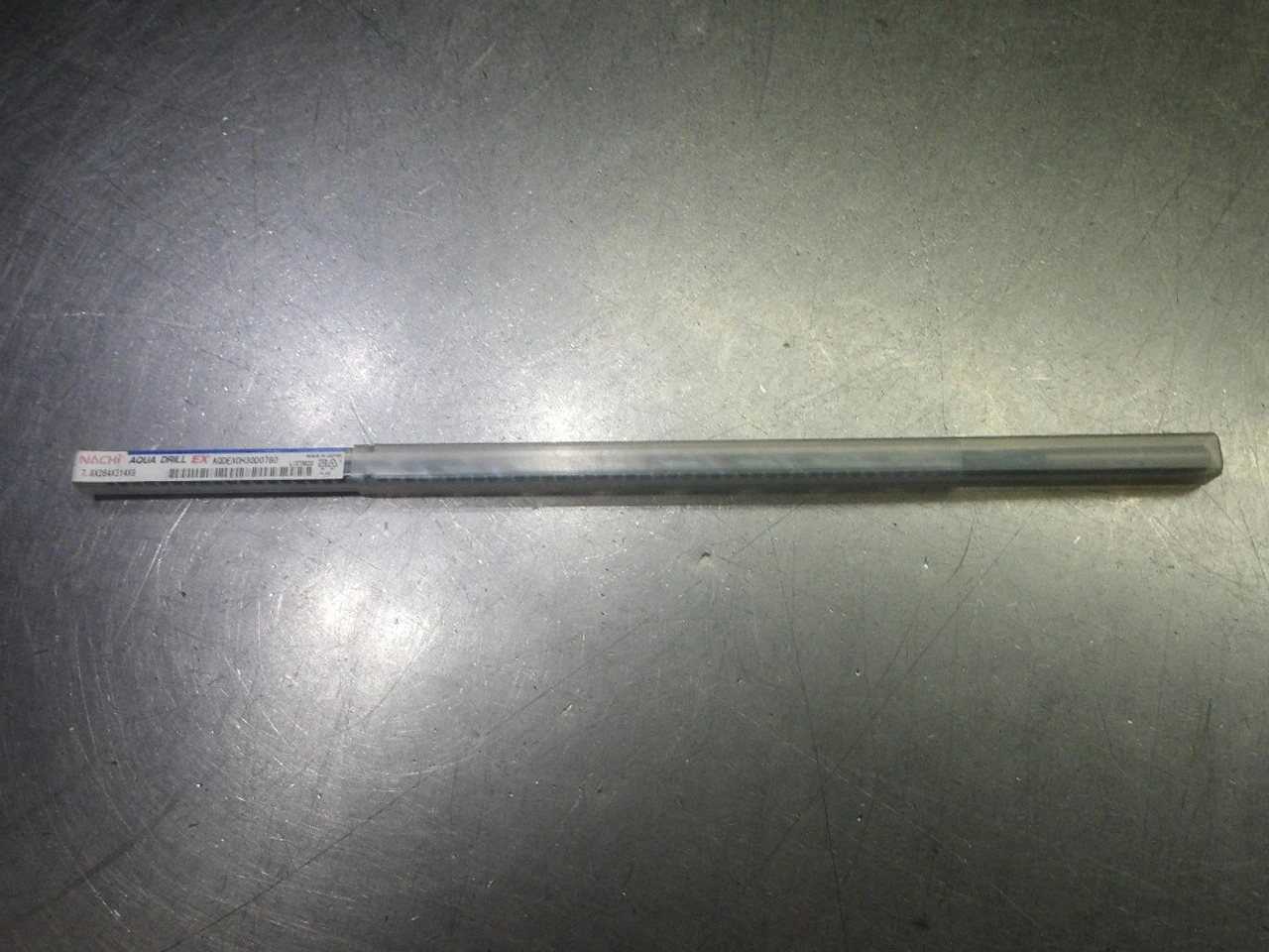 Nachi Aqua Drill EX 7.8mm Coolant Thru Carbide Drill AQDEX0h30d0780 (LOC537)