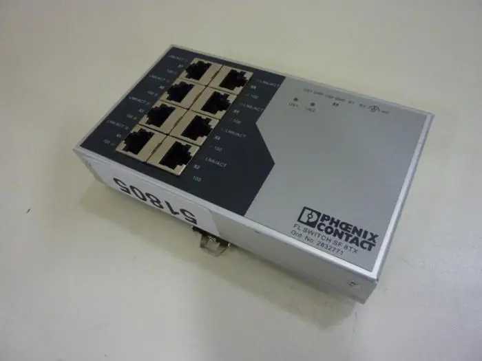 Used PHOENIX CONTACT FL-SWITCH-SF-8TX Relays & Switches Michigan US | Ideal Machinery #702638