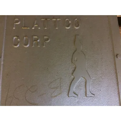 Used 1222 Plattco Flapgate Single Dump Valve