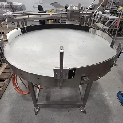 ACCUMULATION TABLE SHF TURN TABLE 48 INCH 316L # 112