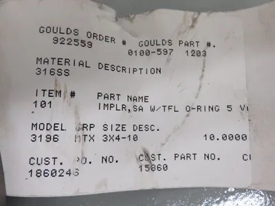 USED Goulds 3196