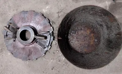 Barrett 152-E carrier type oil extractor.
