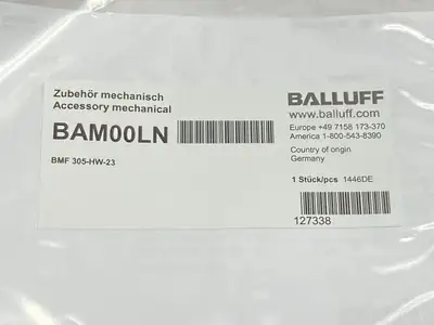 NEW BALLUFF MOUNTING BRACKET FOR MAGNETIC SENSOR BMF 305-HW-23 LOT OF 2