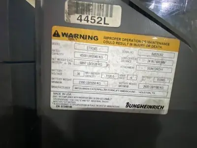 Used 2019 JUNGHEINRICH ETR345 Reach Trucks Illinois US | Somerset Equipment Sales #1546153