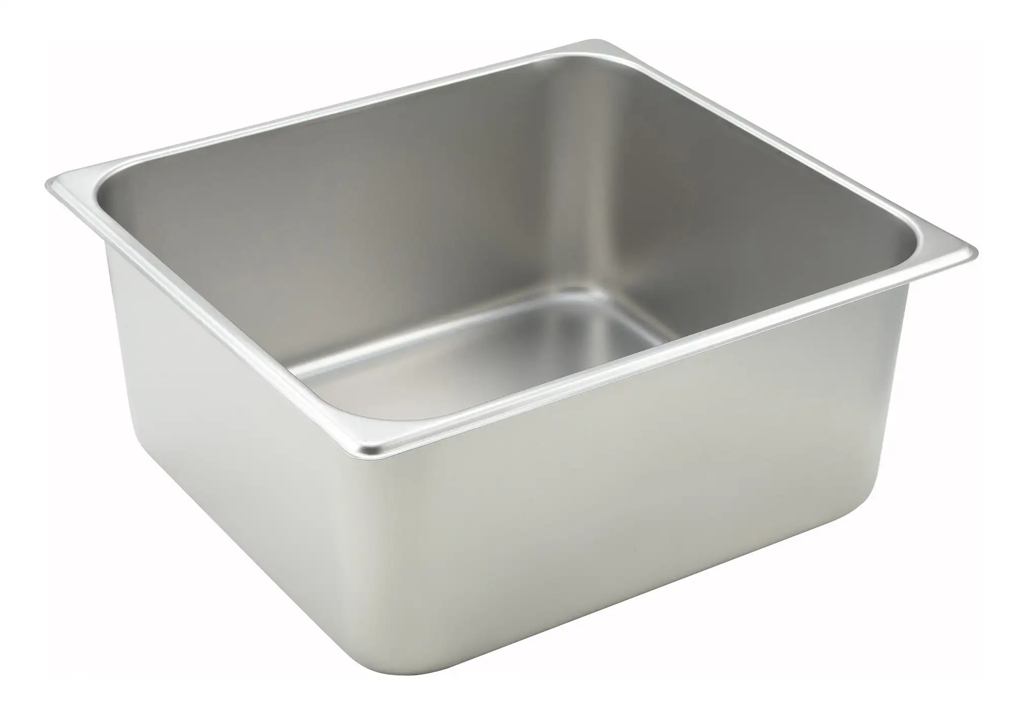 Straight-sided Steam Pan, 2/3 Size, 6", 25 Ga S/S (6 Each)