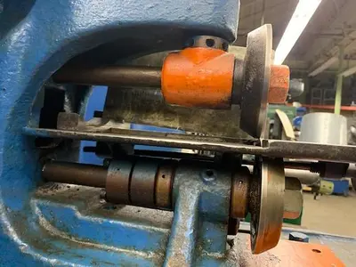 5311-200 Standard Model #2 Power Metal Slitter / Slitting Machine w/Take-up & Pay-off