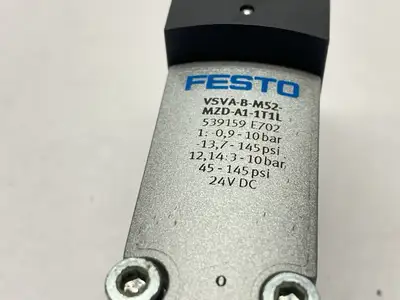 Used Festo Air Solenoid Valve 5/2 Monostable, 539159 Solenoid Valves Michigan US | Maverick Industrial Sales #1395085