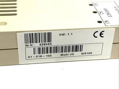 USED SIGMATEK WS 100, WS100