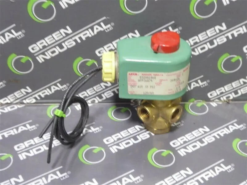 ASCO 8320A186Q Red Hat Solenoid Valve Used