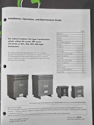 NEW 45 KVA STEP UP Dry Transformer 208 Delta to 480Y/277 Hammond SG3A0045BK 3R