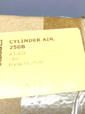 MXW20-250B | SMC  Guided Cylinder Slide Table 250mm Stroke - New
