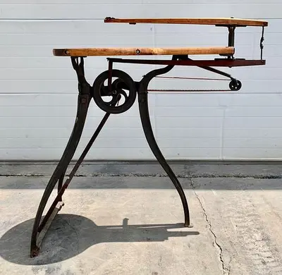 WF & J Barnes Foot Powered Vintage Scroll Saw Cir. 1890 (101445)