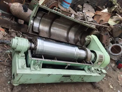 Mitsubishi/Krauss-Maffei KVZ-25-ML decanter centrifuge, 316SS.