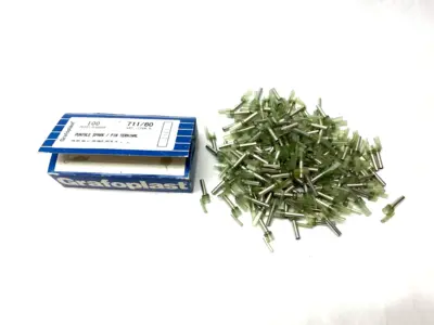 New | in-Stock Grafoplast 17mm Spark Crimp-On Pins for Cable O.D. 6mm Electrical Fittings Michigan US | Maverick Industrial Sales #1392317