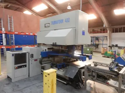USED TRUMPF TRUMAFORM 400 30 TON X 430 MM