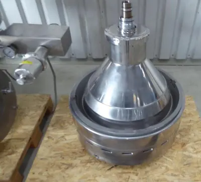Westfalia CNB 130-01-076 bacteria separator, 316SS.