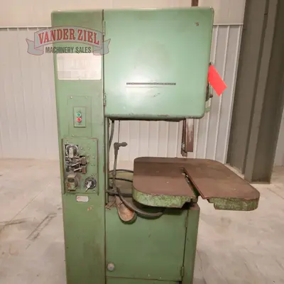 Used GROB NS-18 Vertical Band Saws Michigan US | Vander Ziel Machinery Sales #480521