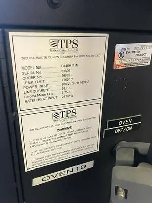 TPS GRUENBERG OVEN C140H11.M