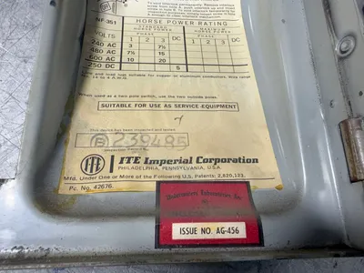 Used ITE NF351 Disconnects Ohio US | HGR 24 #1266525