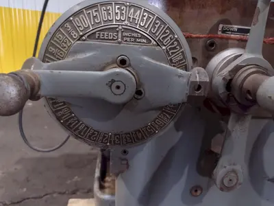 #4 K&T MILWAUKEE MODEL # 420 TF-17 HORIZONTAL MILL: STOCK #18926