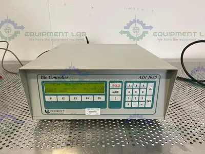 USED APPLIKON ADI 1030 BIO CONTROLLER W/ WATSON MARLOW 101U/R, COLE PARMER FLOWMETER
