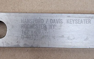 HANSFORD DAVIS D-4013 Tooling & Accessories, Keyseaters | Machinery Central (2)
