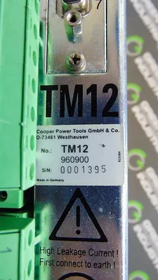 Cooper Tools TM12 Servo Drive Card 960900 Used