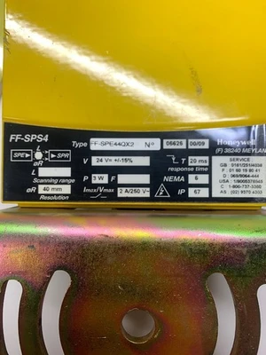 USED Honeywell FF-SPS4