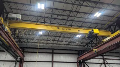 R&M 10 Ton Cranes - Overhead, Bridge | Highland Machinery & Crane (2)