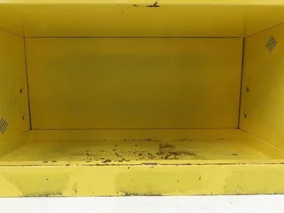 Eagle ADD-15 Yellow Flammable Safety Cabinet 15 Gallon Liquid Piggyback
